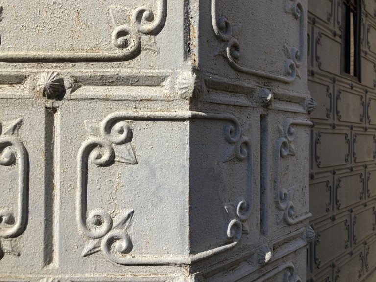 Blocks on a mausoleum in Bordeaux