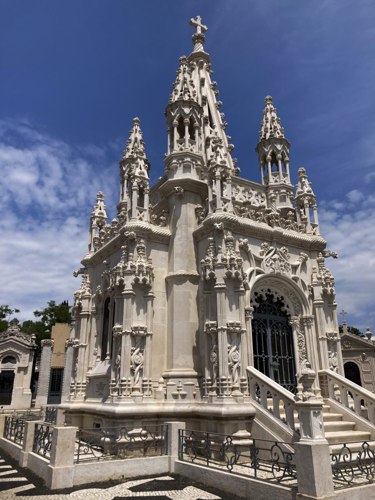 White mausoleum bordeaux