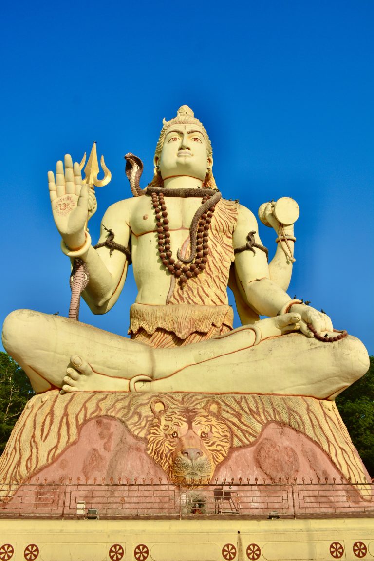 Lord Shiva statue. From Nageshwar Jyotirling, Dwarka, Gujarat