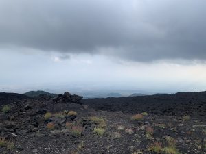 Mount Etna, or simply Etna, is an active stratovolcano on the east coast of Sicily, Italy, in the Metropolitan City of Catania, between the cities of Messina and Catania.
