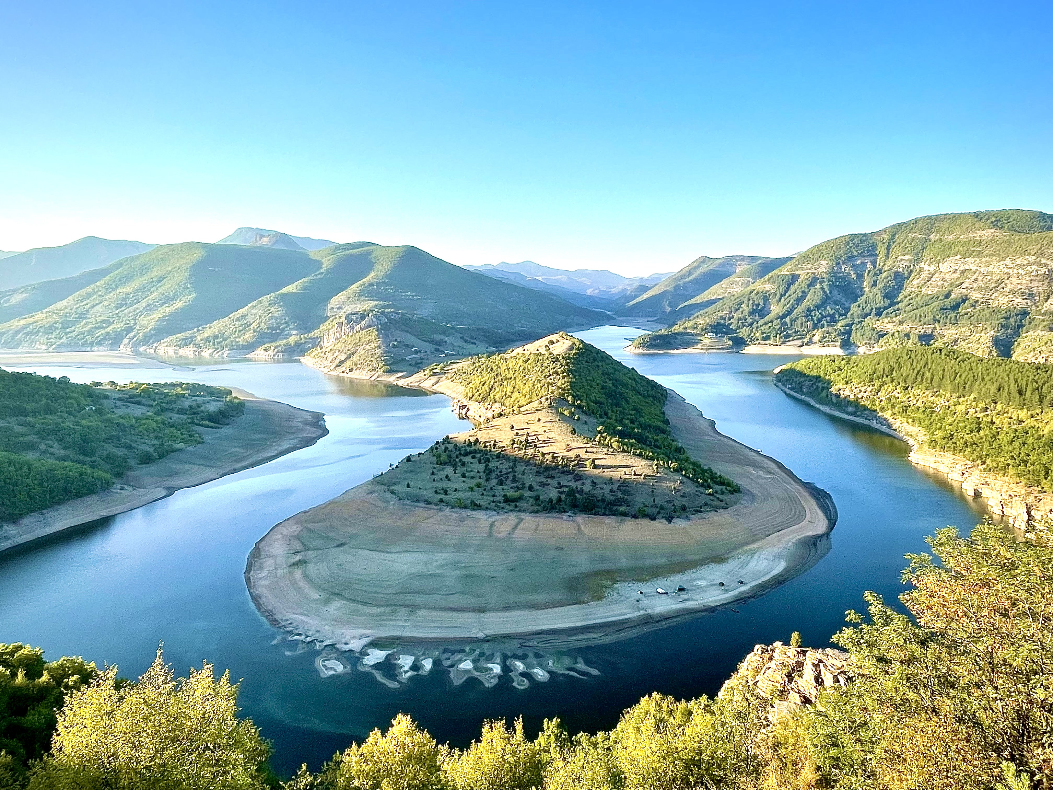 Meander of river arda near patmos