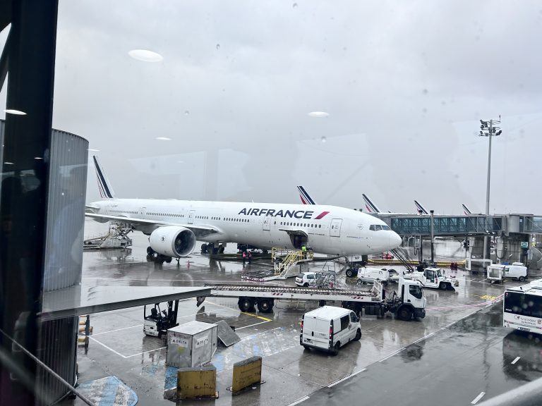 Plane parked at the AirPort