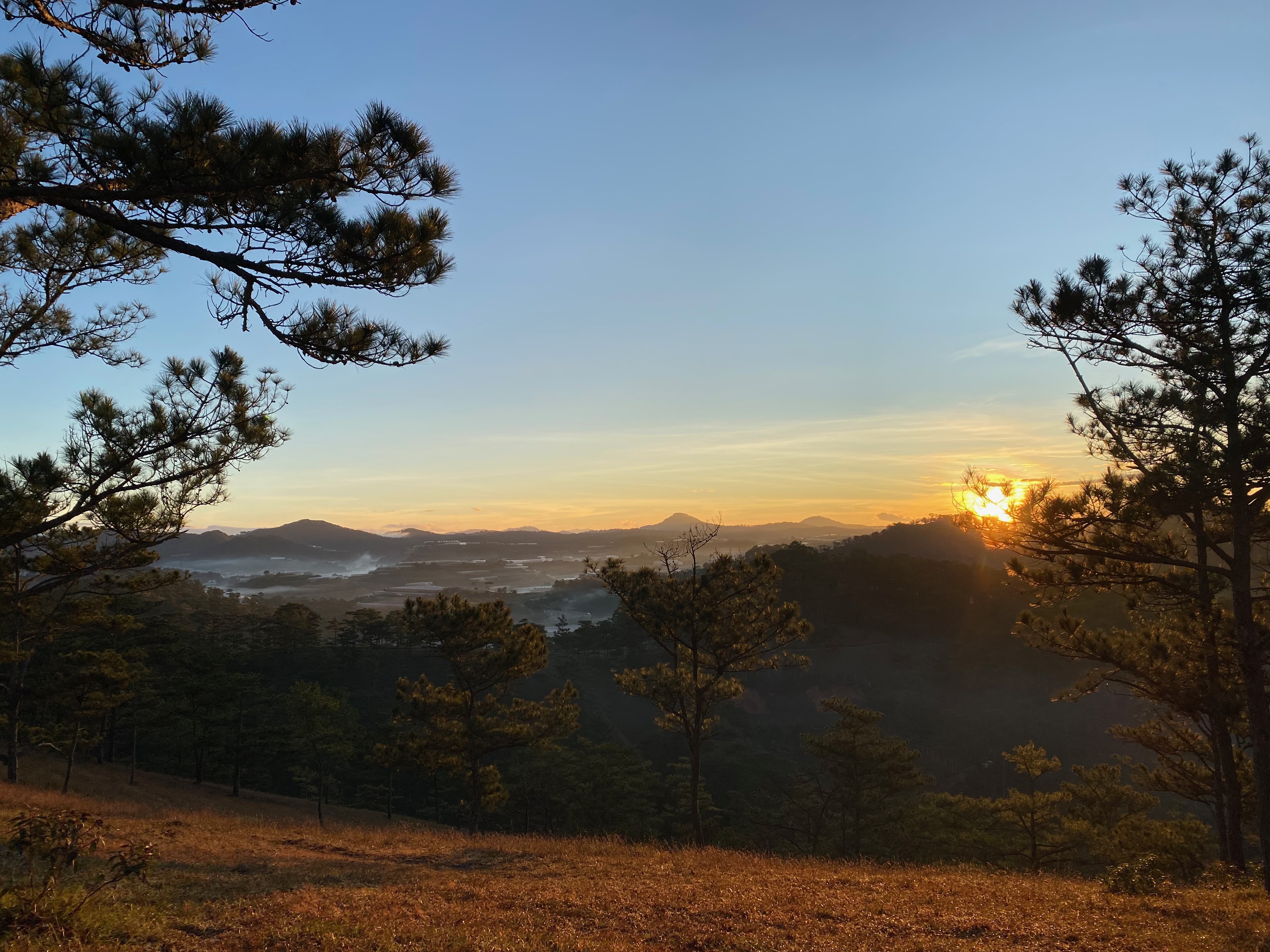 Sunrise in Da Lat, Vietnam