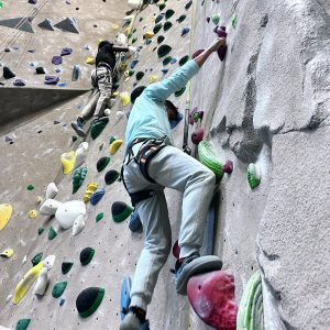 Rock climbing - exciting and adventurous moments captured at East Vancouver.