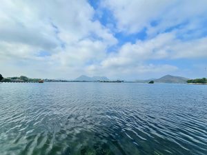 Fateh Sagar Lake, Udaipur, Rajasthan.