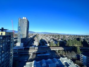 A view of downtown Vancouver BC skyline from Burnaby! 