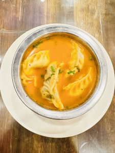 Jhol Momo – A dumpling like fast food which is the most popular in Nepal. There are different varieties of Momo found in Nepali restaurants.
