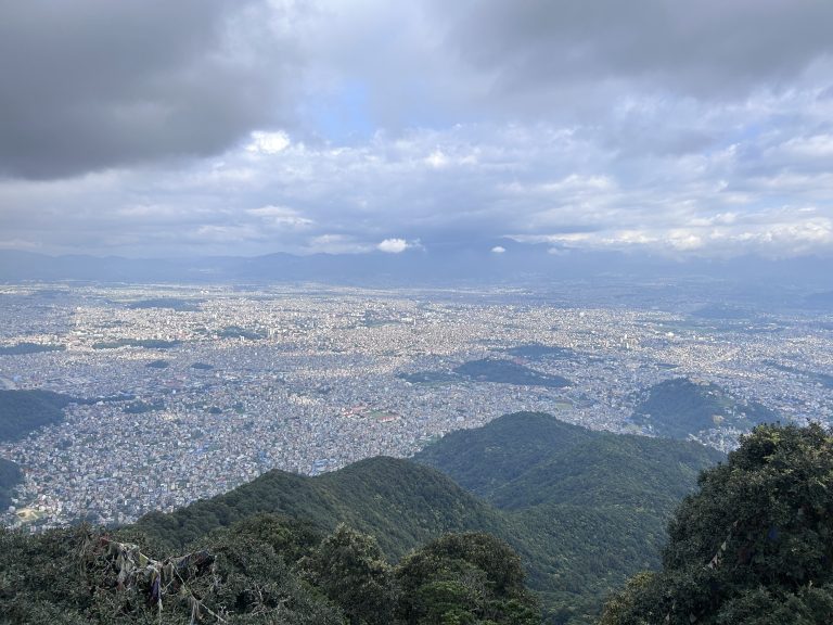 Kathmandu Valley seen from Chandragiri Hill!