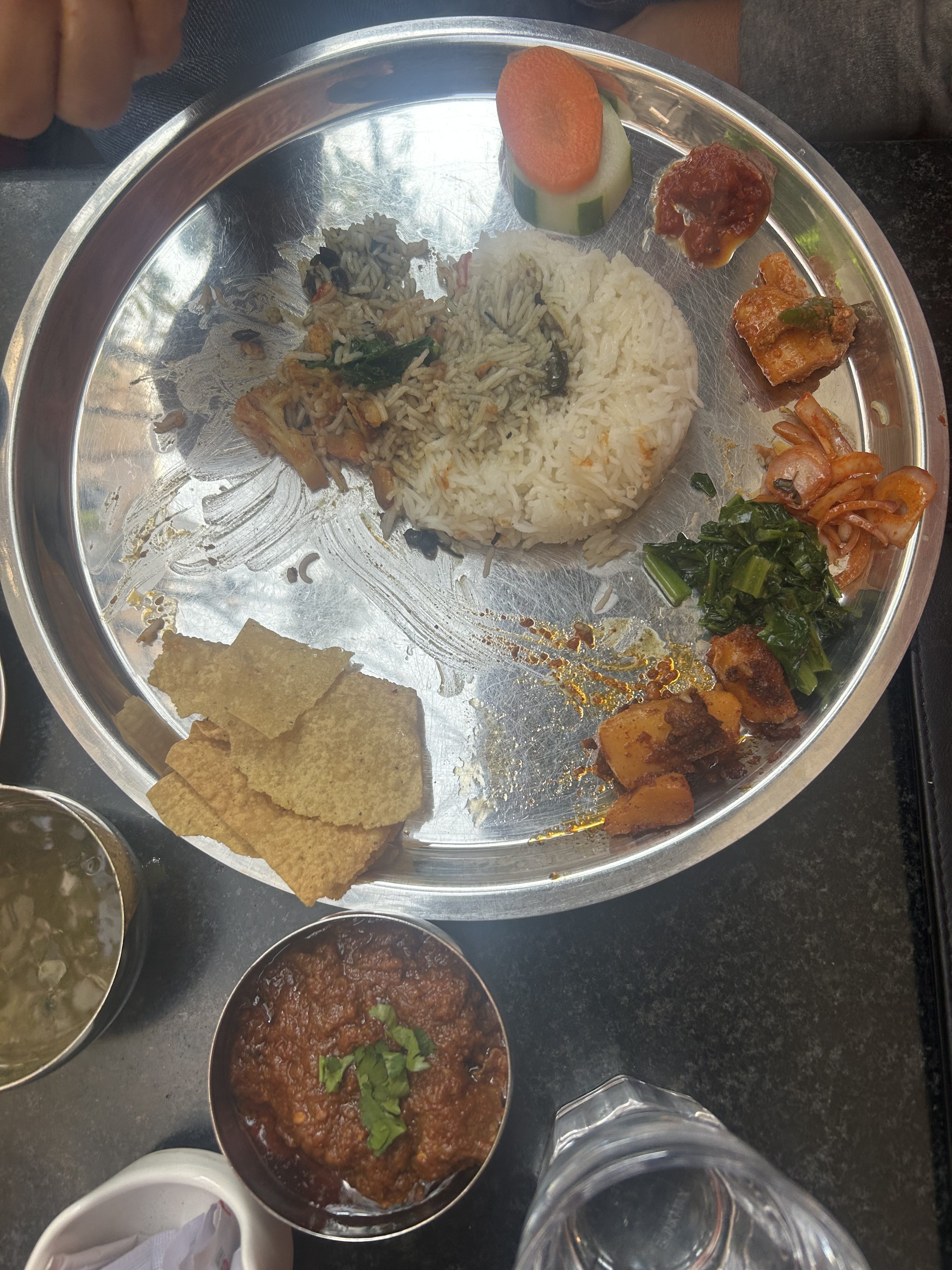 Nepali Thakali food.