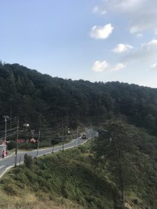 way to Nagarkot tower