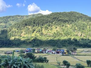 A small and beautiful Bazar in Countryside - entitled - Nabbe , Syangja! 