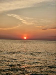 Just before the sunset. From Kadalundy Kadavu Beach, Kozhikode, Kerala