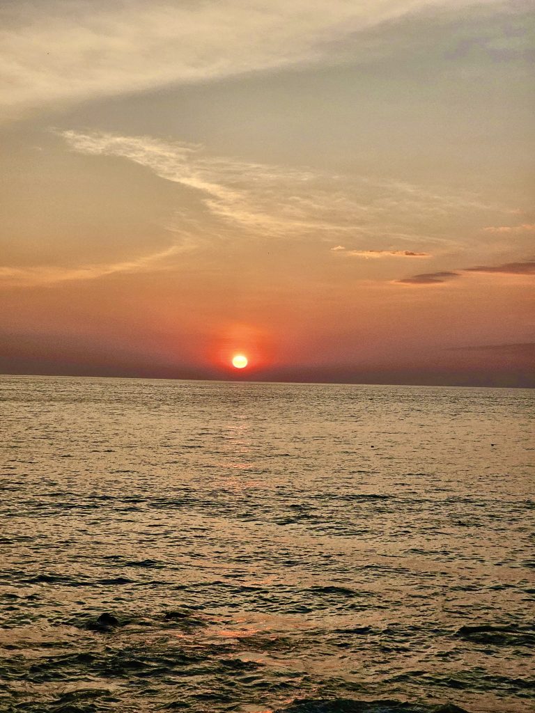 Just before the sunset. From Kadalundy Kadavu Beach, Kozhikode, Kerala