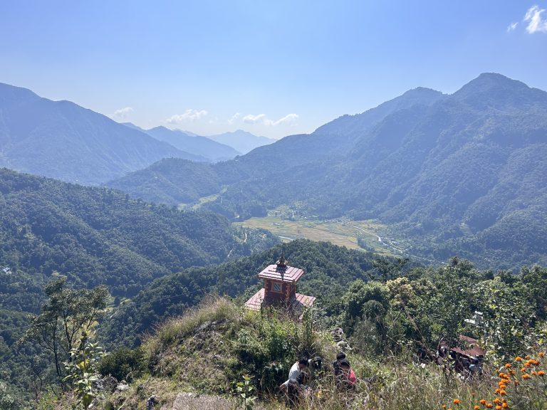 Temple in the top of hill! Located at Putali Bazar -13 Syangja