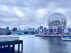 Science World view with Stadium in the background! 