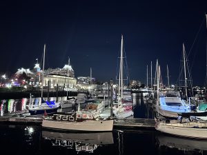 Market on the Pier - Night view near Victoria Island!