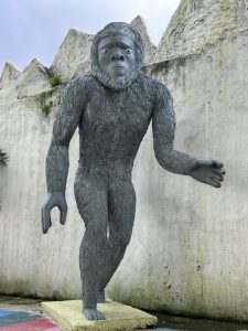 Statue of Chimpanzee! 