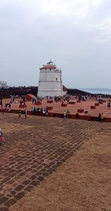 Fort aguada -  is a well-preserved seventeenth-century portuguese fort, along with a lighthouse, standing in goa, india, on sinquerim beach, overlooking the arabian sea.