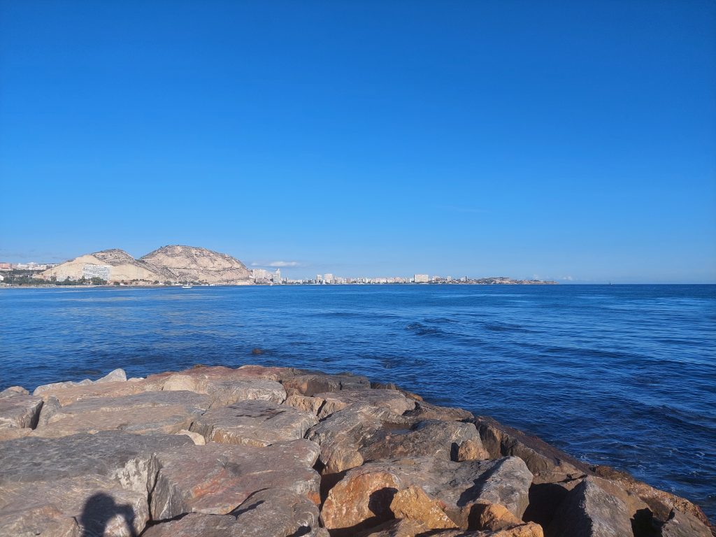 A mediterranean view from Alicante, Spain