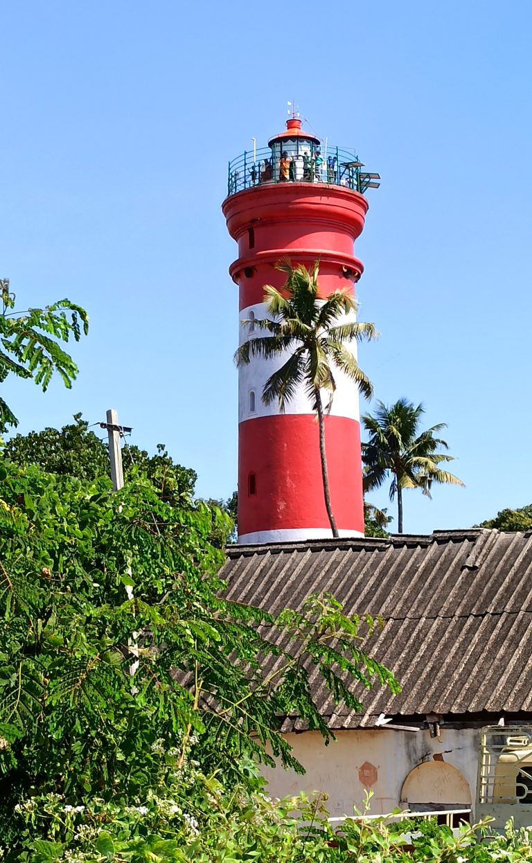 Light House – is situated in the coastal town of Alappuzha, Kerala.