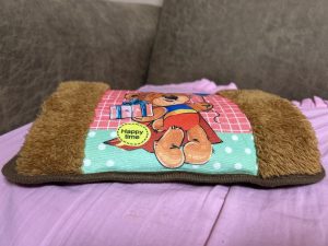 A warm hot water bag for cold days! 