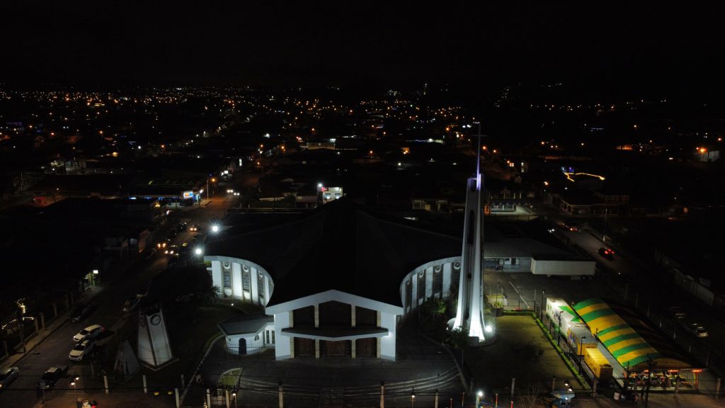 Drone View, Iglesia de Tejar de El Guarco, Cartago, Costa Rica