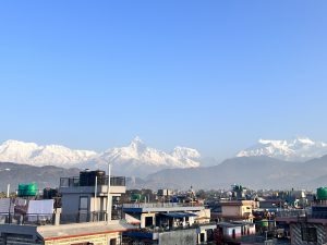 Annapurna Himalayan range view from Pokhara Valley!