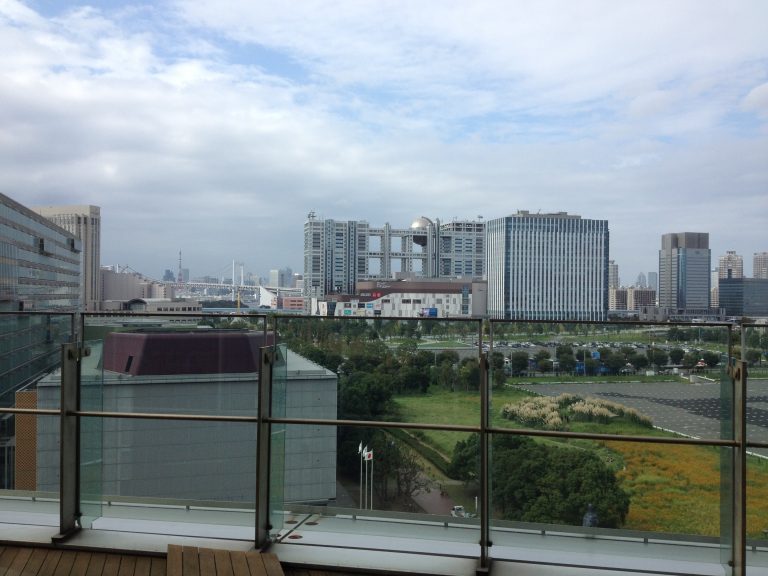 　View from the deck of the Japan Science Museum, Harumi, Tokyo