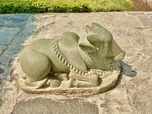 A Nandi statue from Gadag, Karnataka. 