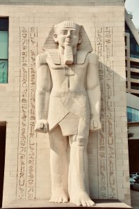 An Egyptian Statue, from Wafi Mall, Dubai.