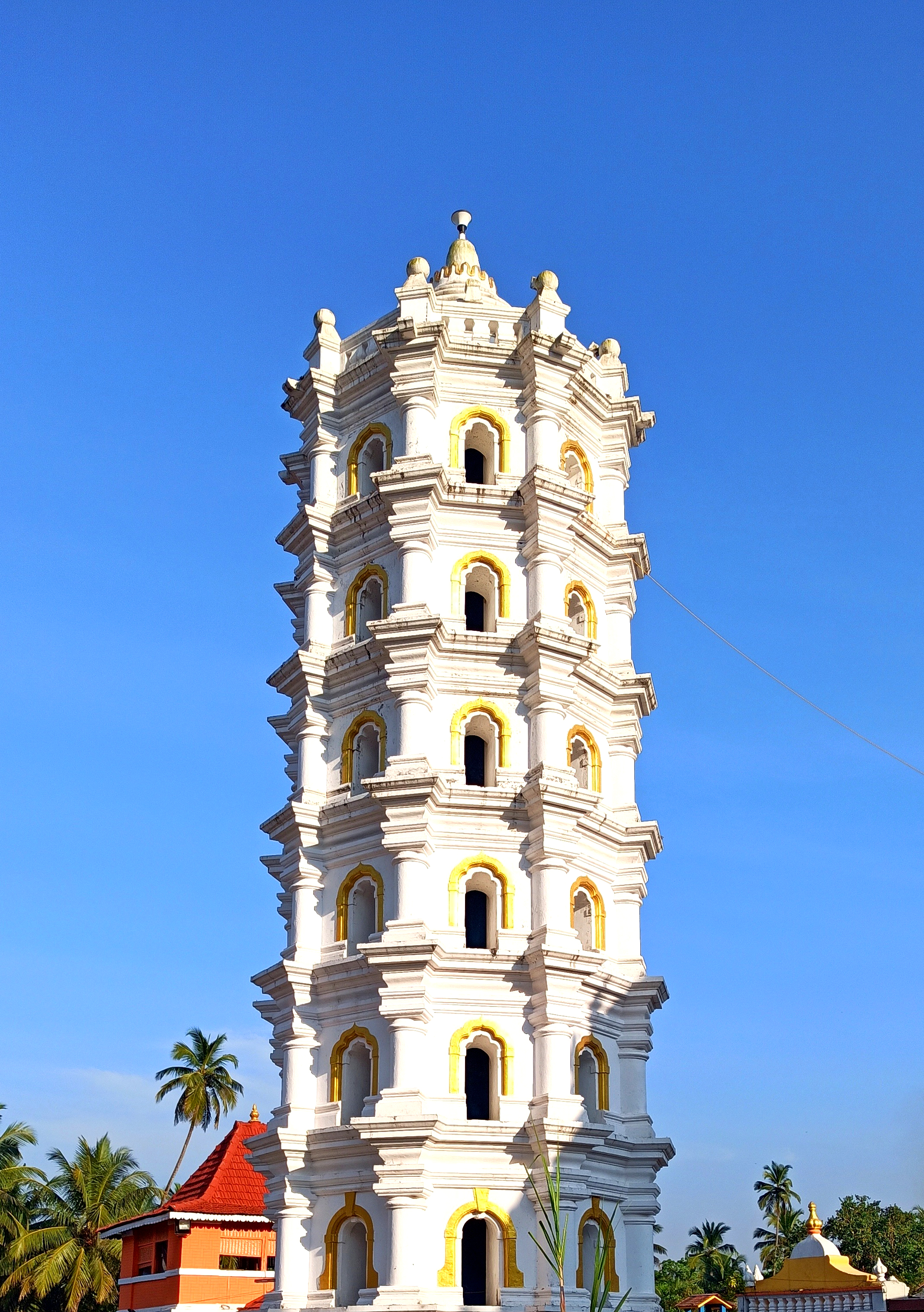 Sri Mangeshi Temple in Goa, india