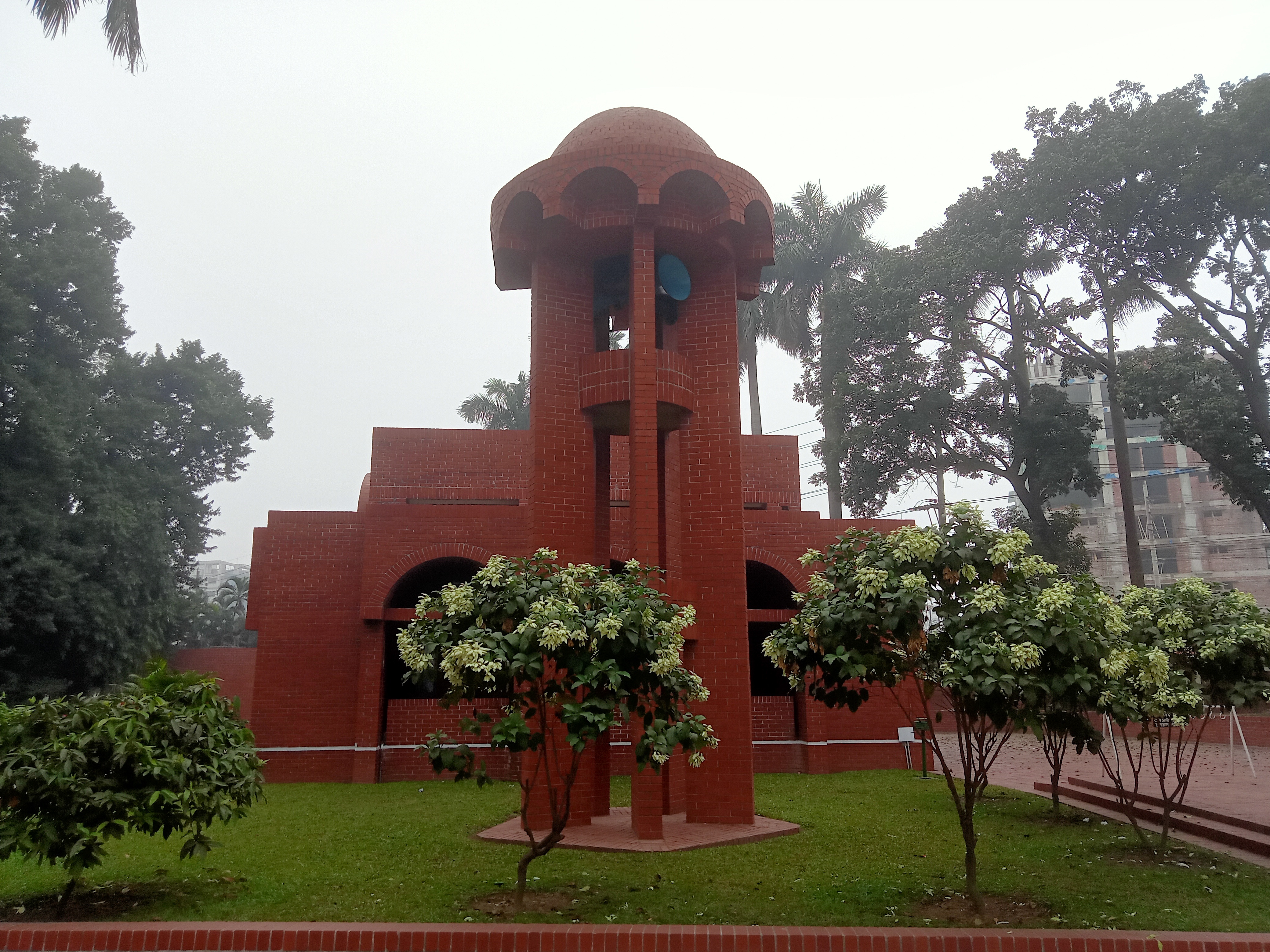 National Martyrs' Monument Complex Mosque, Savar, Dhaka
A small, red, temple like structure