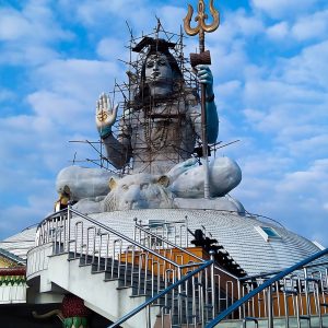 Temple of Lord Shankar in Pokhara, Nepal.