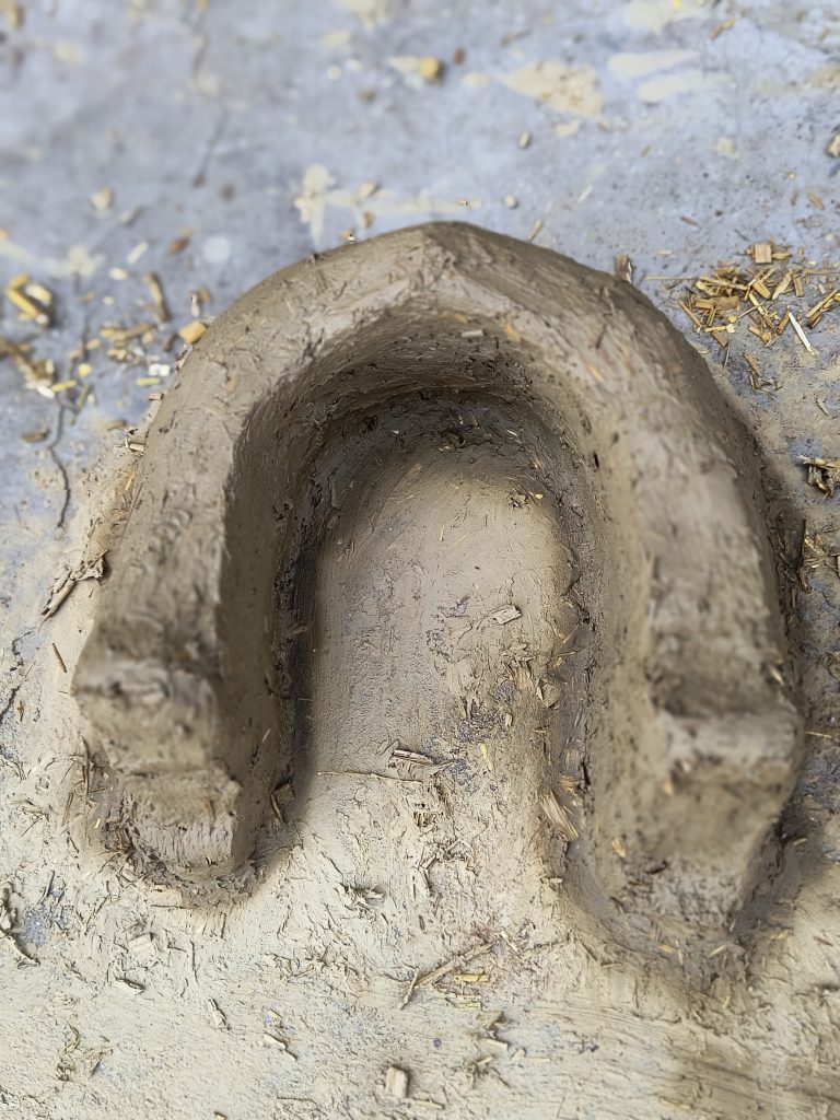 A homemade soil stove