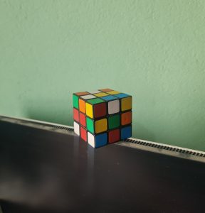 Unresolved Rubik's cube