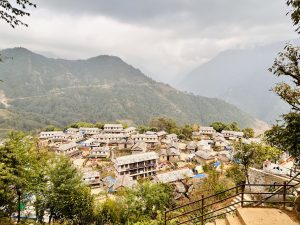 Mesmerizing Dadagaun vista from the hilltop chautari