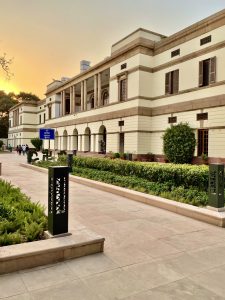 Sunset @ Teen Murti Bhavan. The residence of Jawaharlal Nehru, the first prime minister of India. Located in New Delhi.