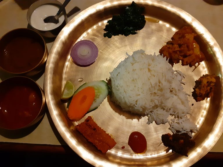 Traditional Nepali Meal