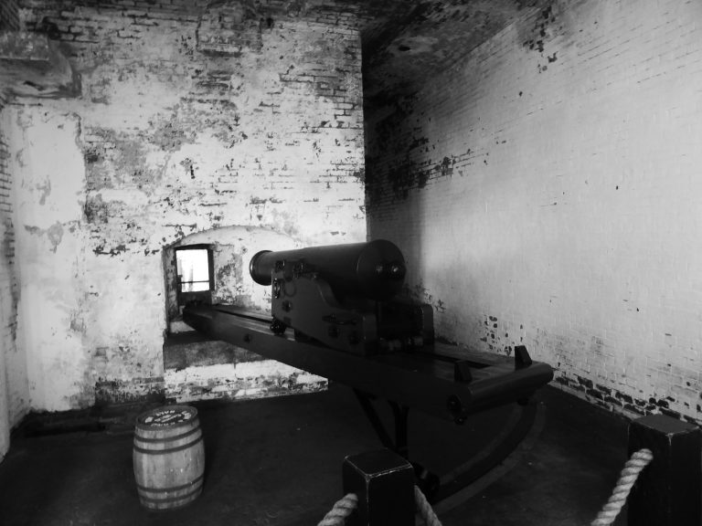 Cannon in Alcatraz