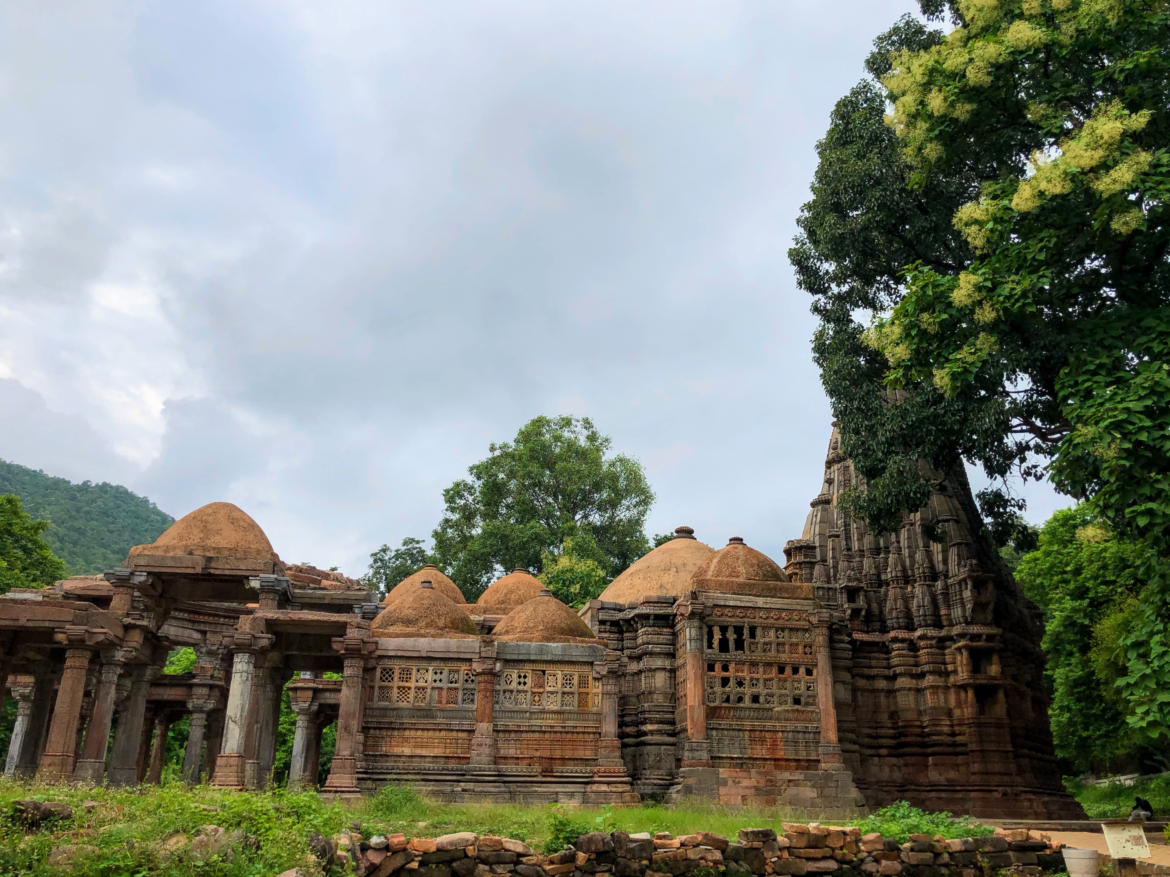 Lakhera's Dera/Temple at Polo Forest, Gujarat, India, Heritage.