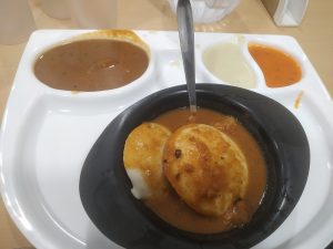 Idli and sambar: A taste of South India's culinary delight. 