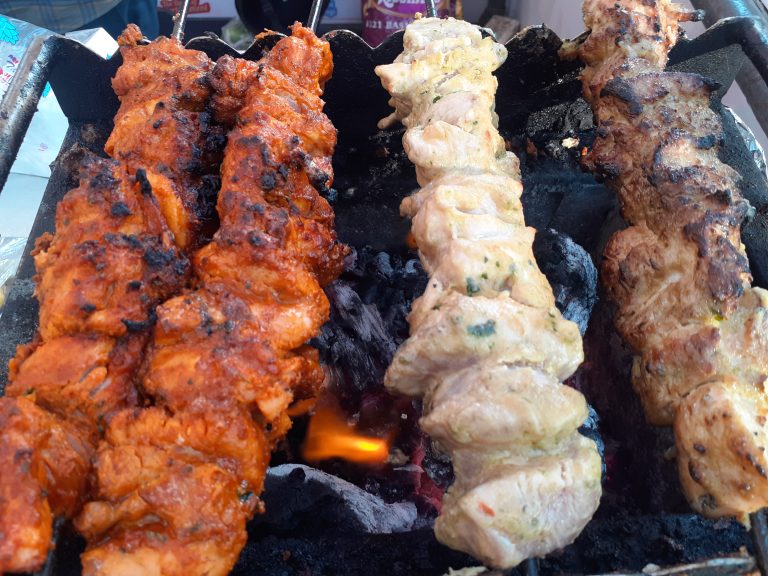 The colours of Kebabs.