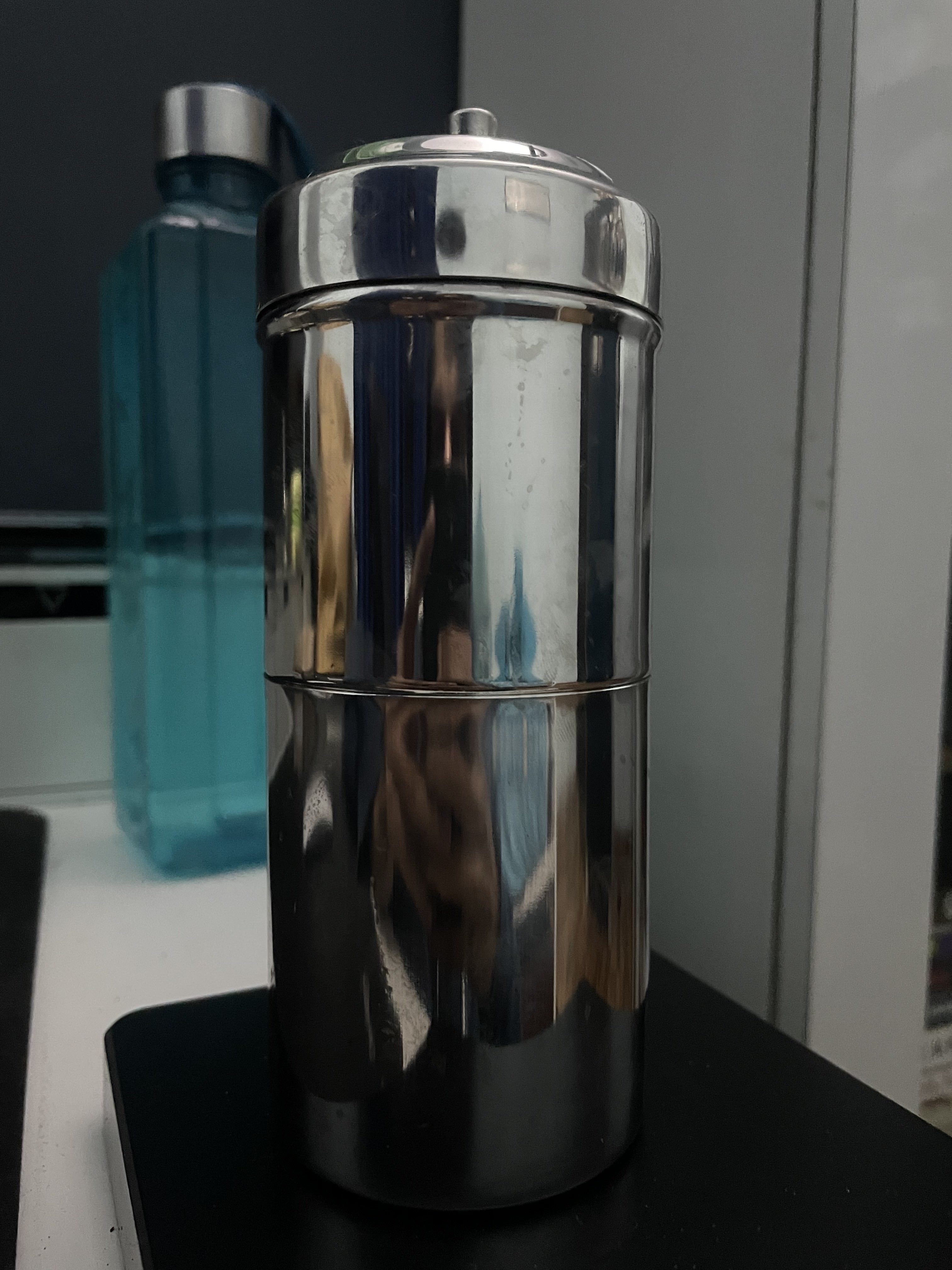 A South Indian coffee filter