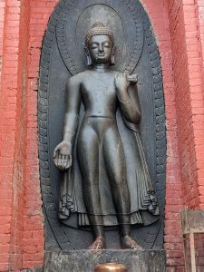  Buddha at Swoyambhunath Temple, Nepal
