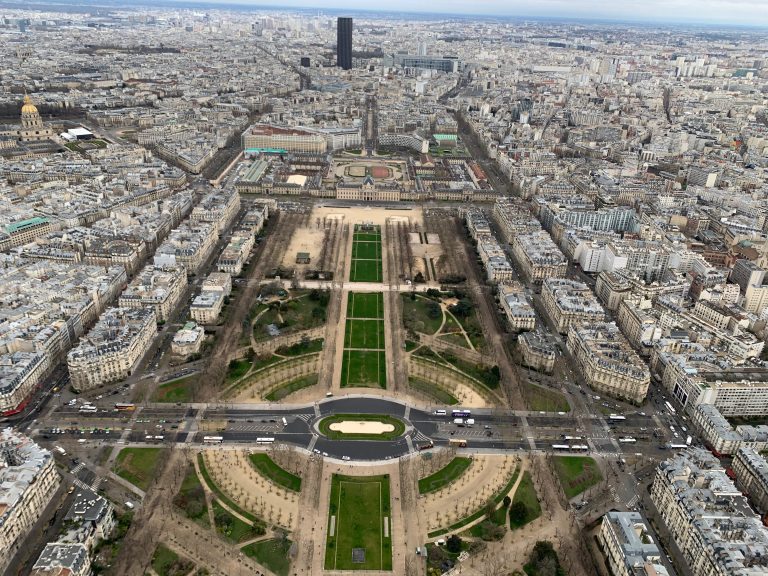 An aerial view of the city of Paris
#Paris #City