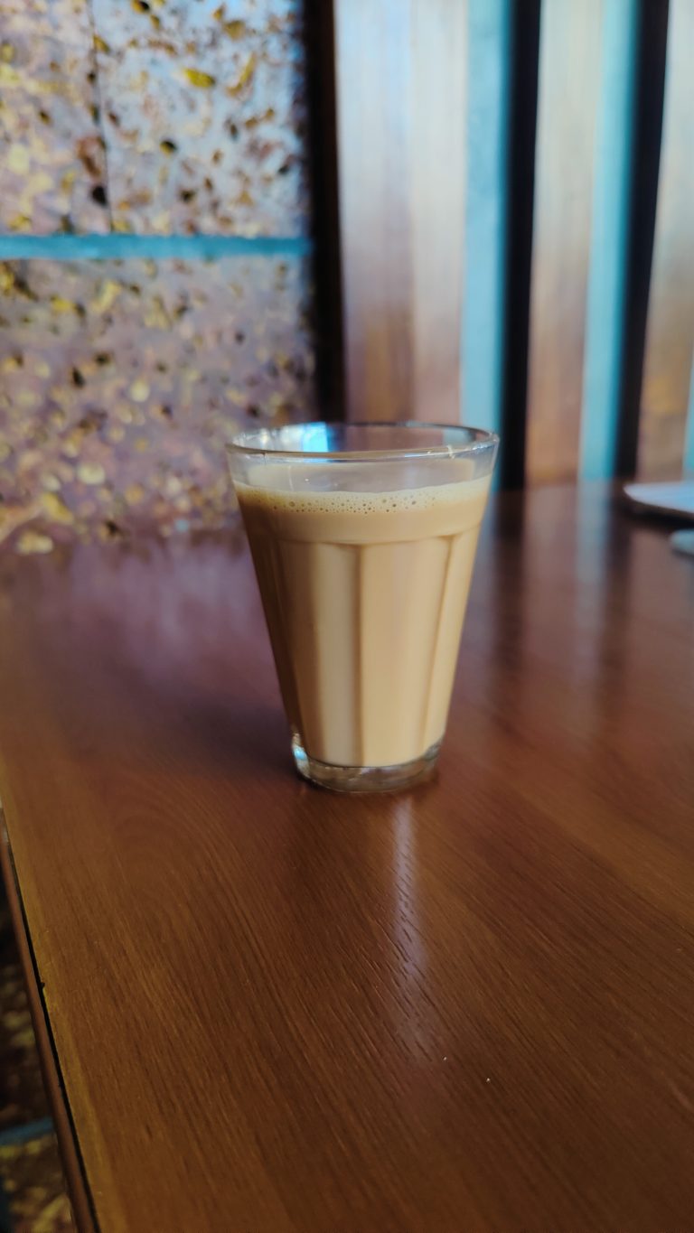 Milk Tea in a glass