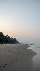 Sunrise at Malvan beach 