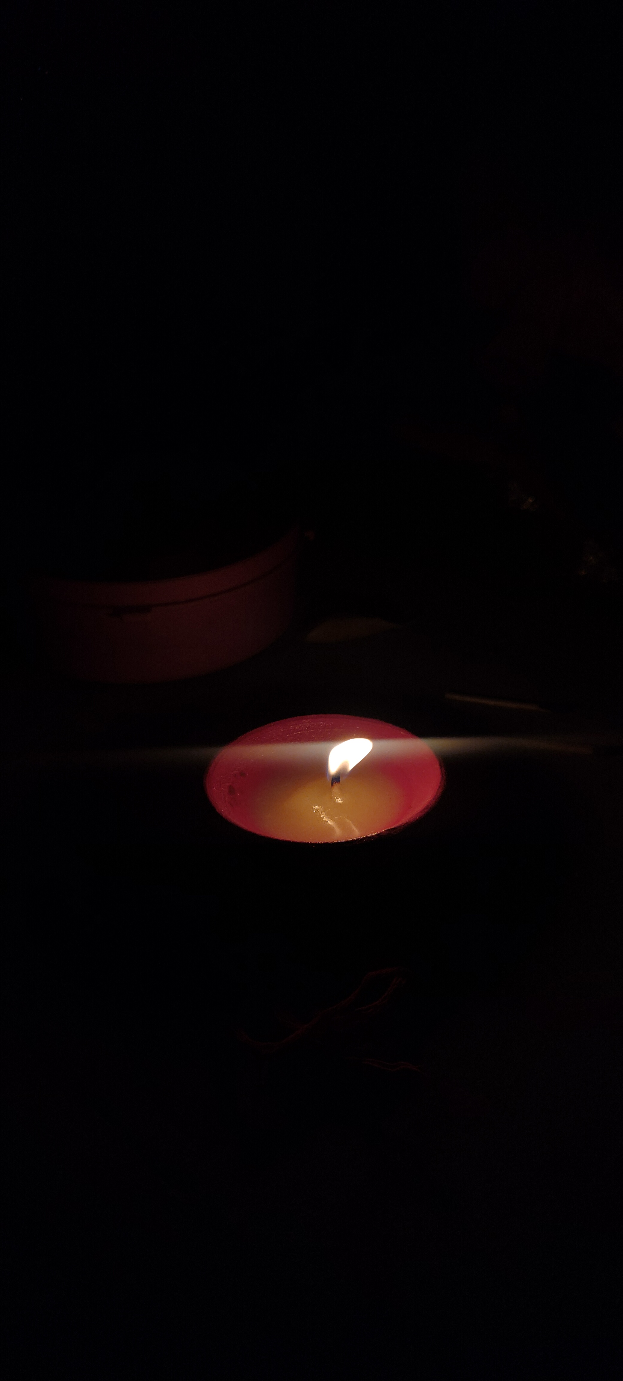 Indian lamp(called Deepak or Diya) lights in the night of Diwali Celebration for happiness. 