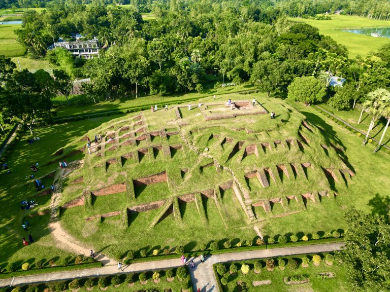 Lakshmindara-Behula’s bridal chamber landscape view from sky