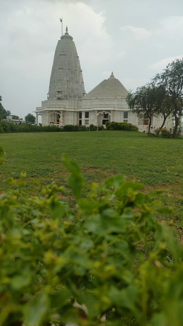 Birla Temple, in Jaipur (India), a temple of Hindu God Shri Laxminaath Ji(Lord Krishna).